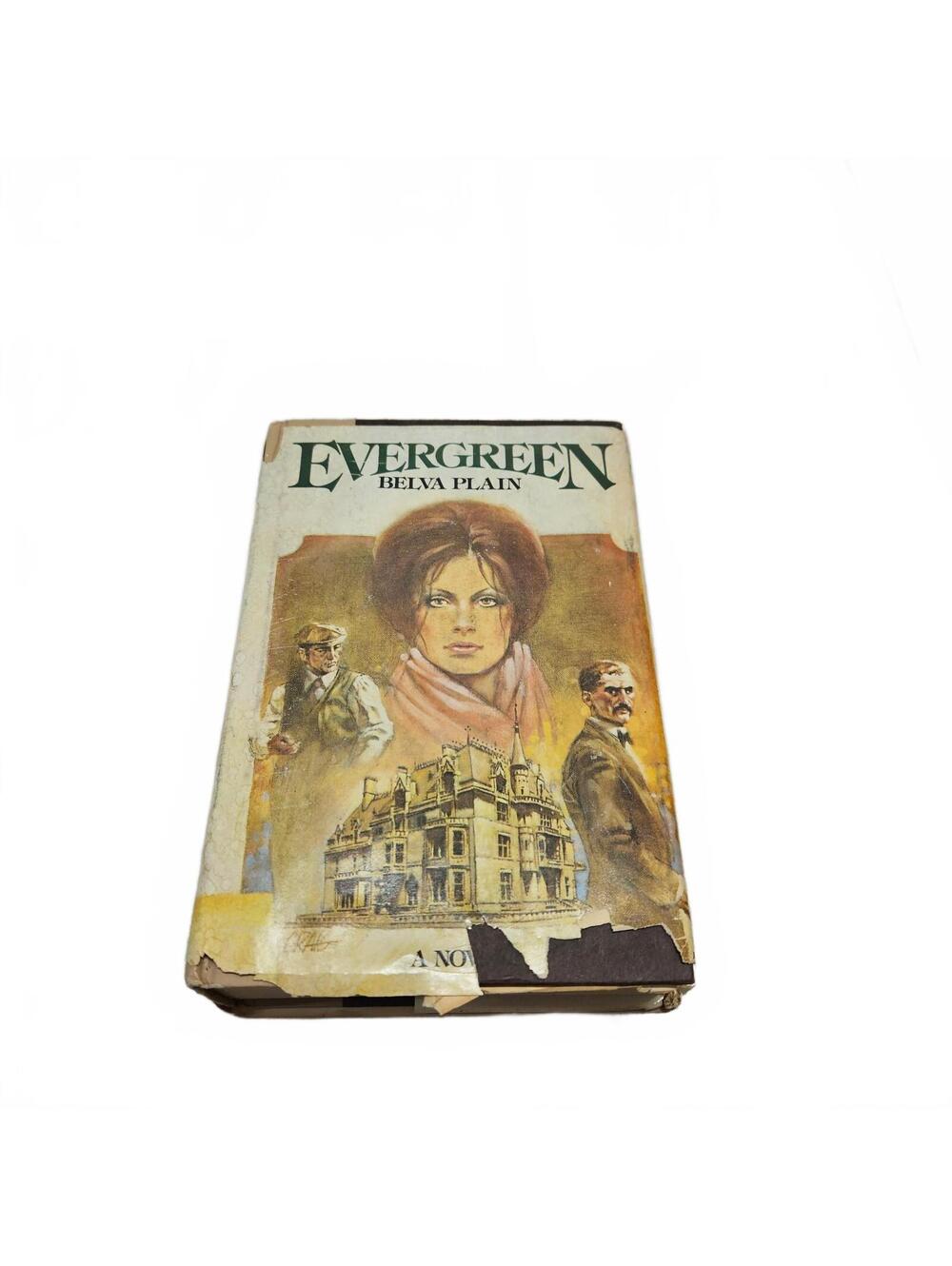 Evergreen by Belva Plain Hardcover Book with Dust Jacket
